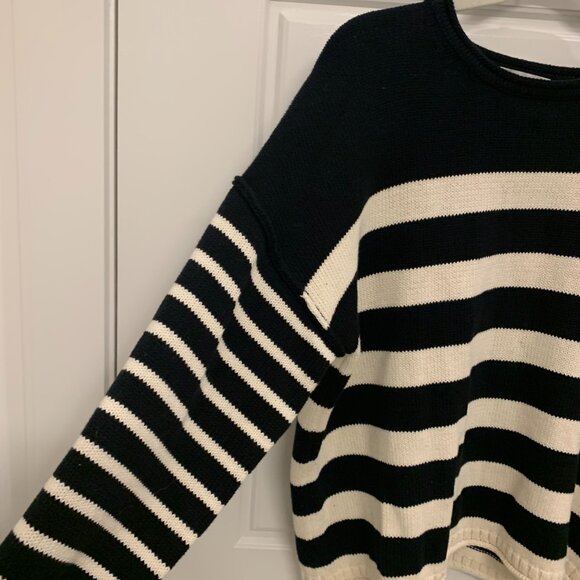 Madewell Conway Mixed Stripe Pullover - Picture 3 of 3